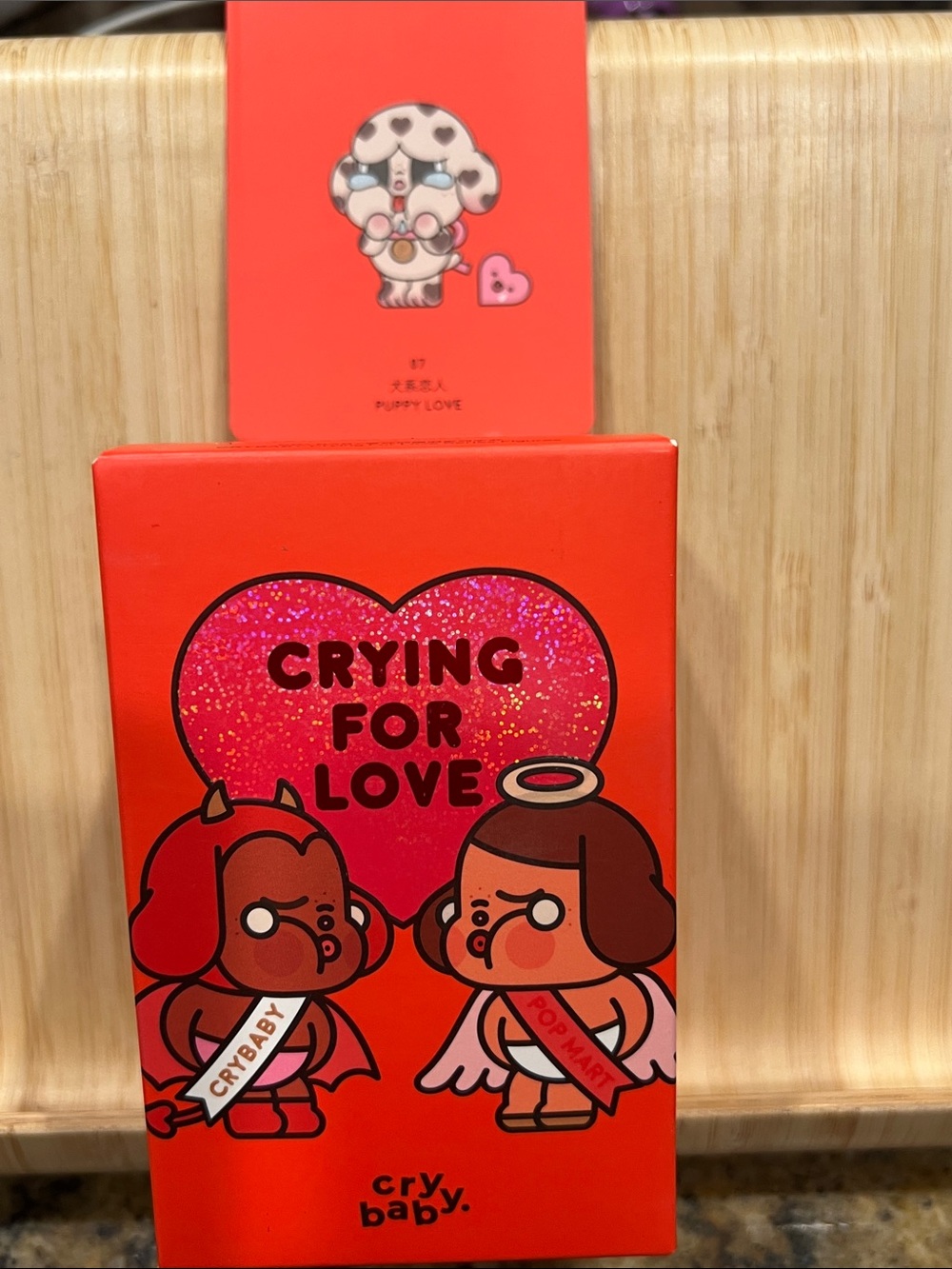 Cry Baby Crying For Love Puppy Love confirmed either card NIB